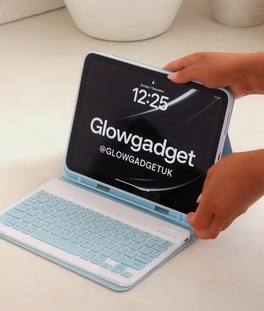 GlowGadget iPad keyboard case | Turn your iPad into a laptop